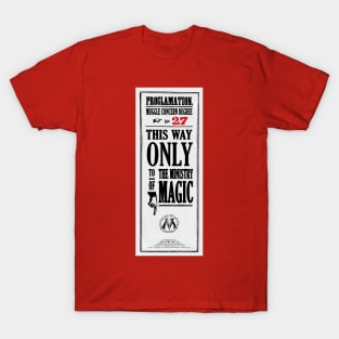 Ministry of Magic T-Shirt